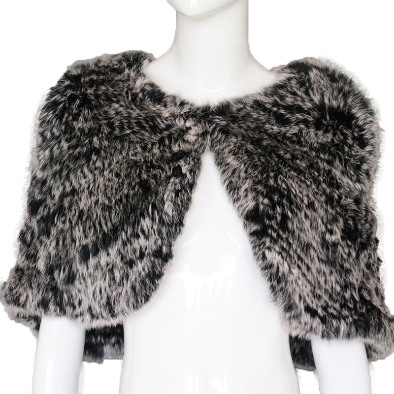 Rex Rabbit Fur Shawl - paulamariecollection