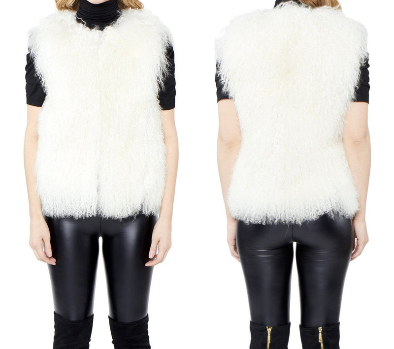 Mongolian Lamb Vest - paulamariecollection