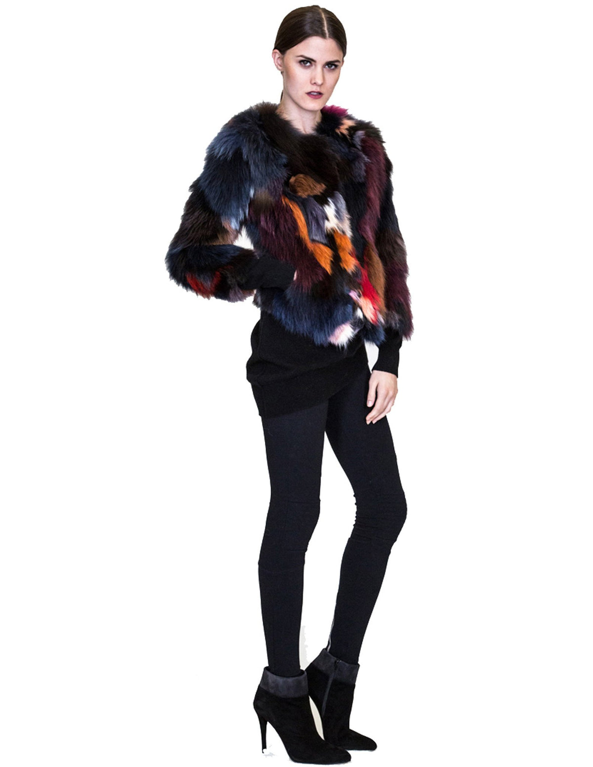 THE MIMI Full Skin Fox Fur Jacket - paulamariecollection