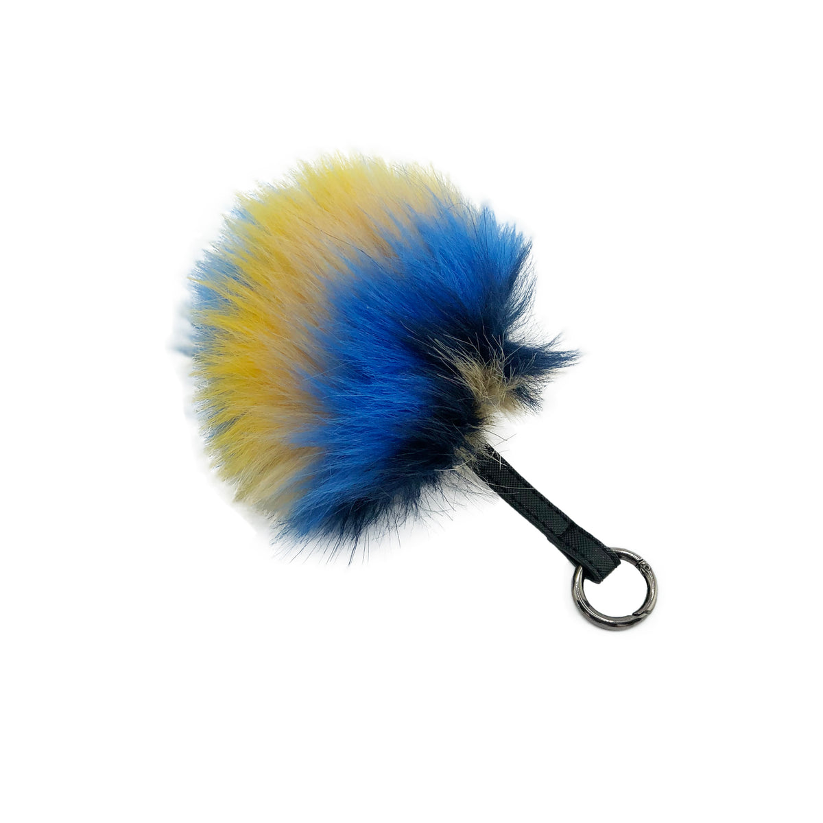 Faux Fur Pom Pom Keychain - paulamariecollection