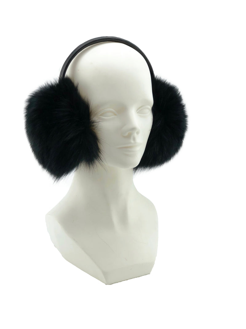 Fox Fur Earmuffs - paulamariecollection