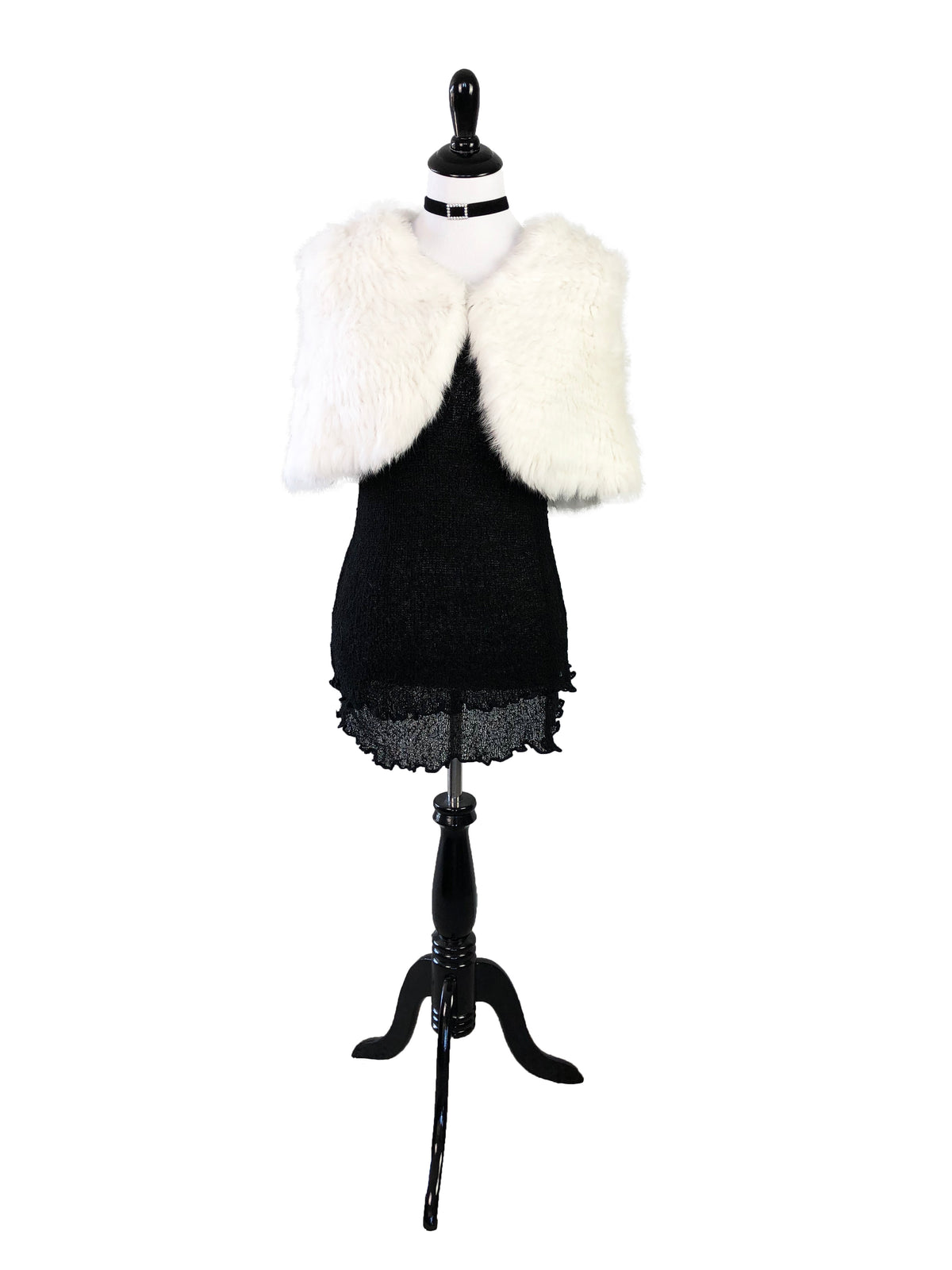 Rex Rabbit Fur Shawl - paulamariecollection