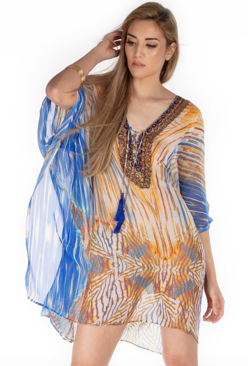 Florentine Cover-Up Kaftan - paulamariecollection