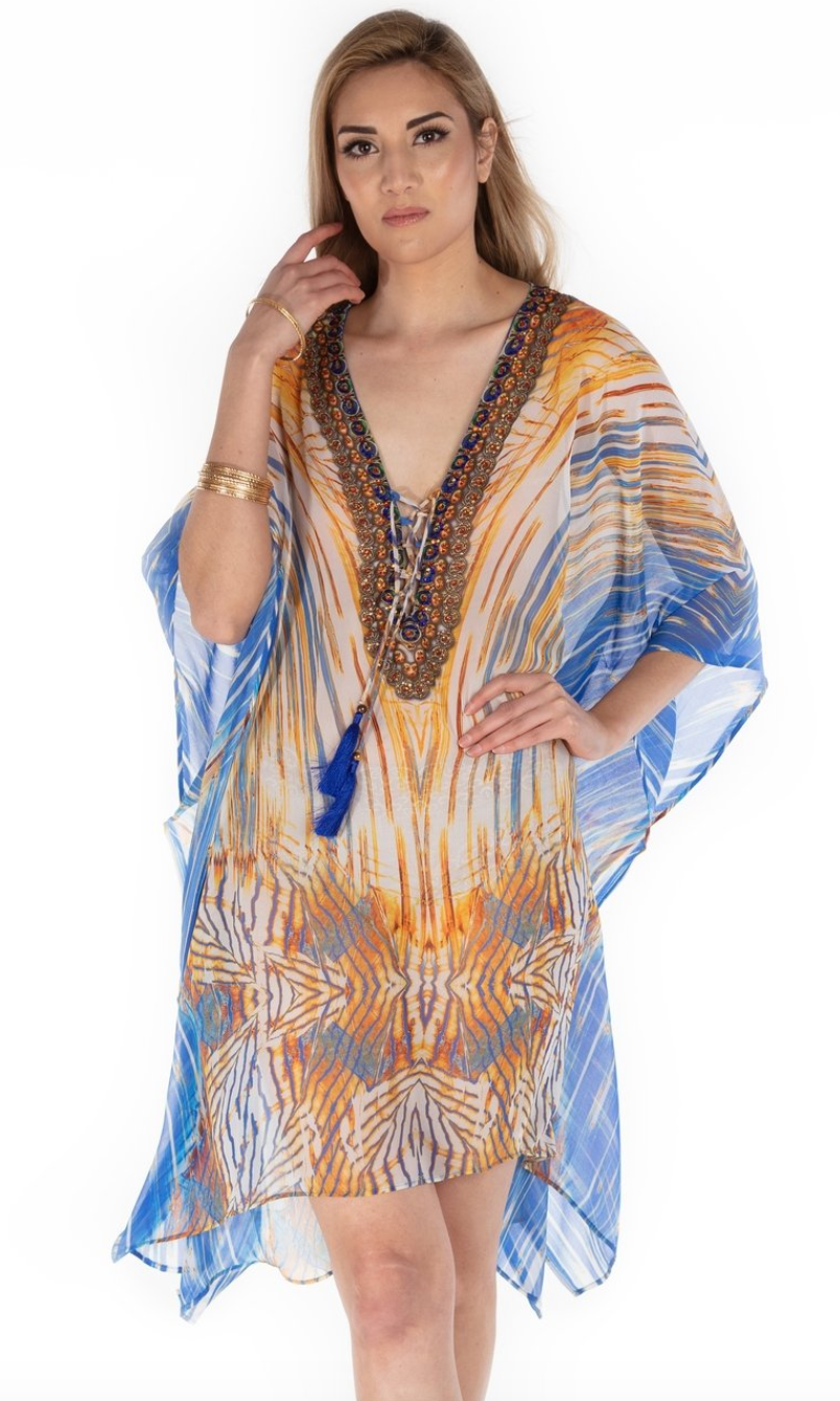 Florentine Cover-Up Kaftan - paulamariecollection