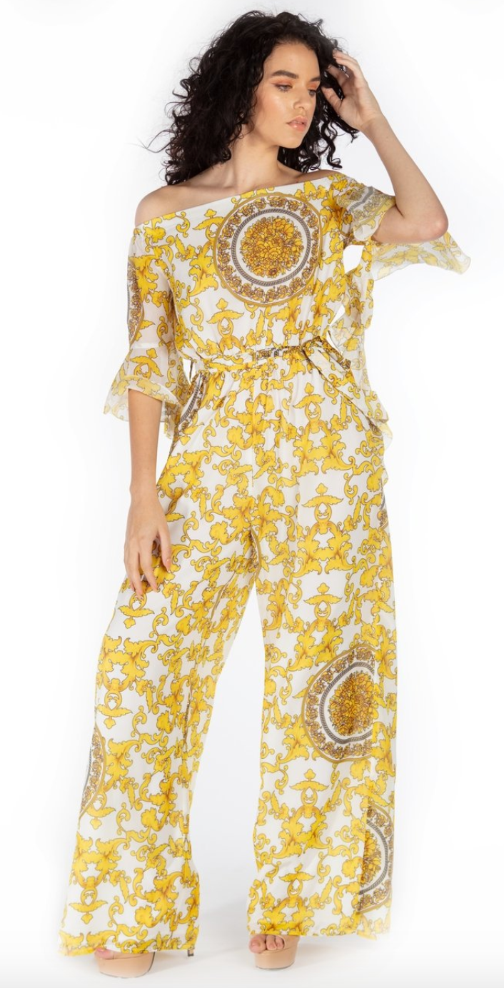 Aria Off The Shoulder Jumpsuit - paulamariecollection
