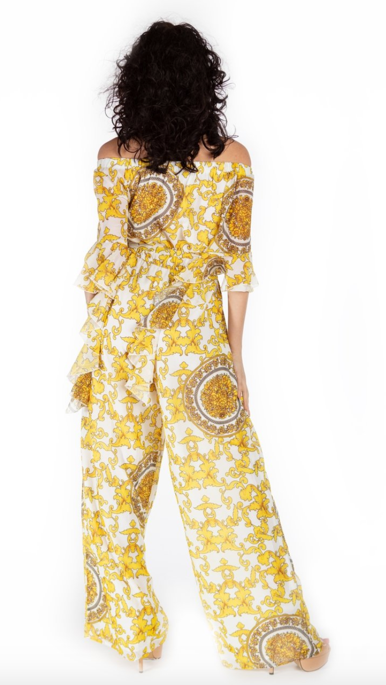 Aria Off The Shoulder Jumpsuit - paulamariecollection