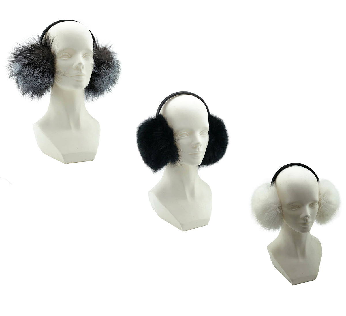 Fox Fur Earmuffs - paulamariecollection