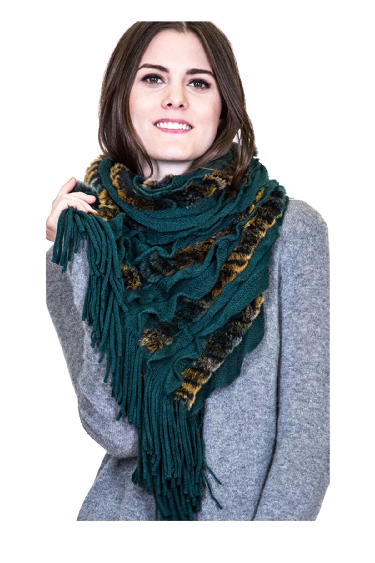 THE INNES Knitted Cashmere Blend Wrap - paulamariecollection