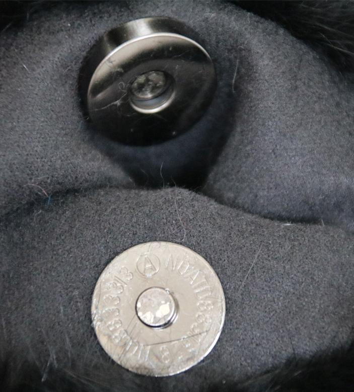 Mink Fur Black Crossbody Purse - paulamariecollection