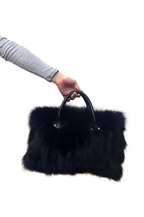 Full Skin Fox Convertible Cross Body Bag - paulamariecollection