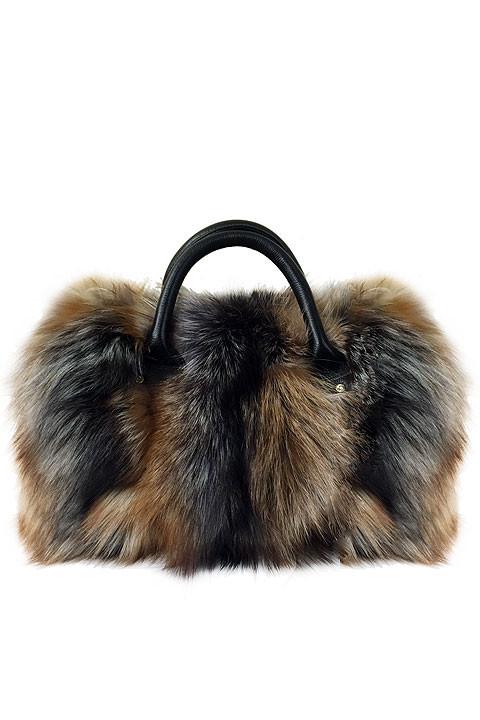 Full Skin Fox Convertible Cross Body Bag - paulamariecollection