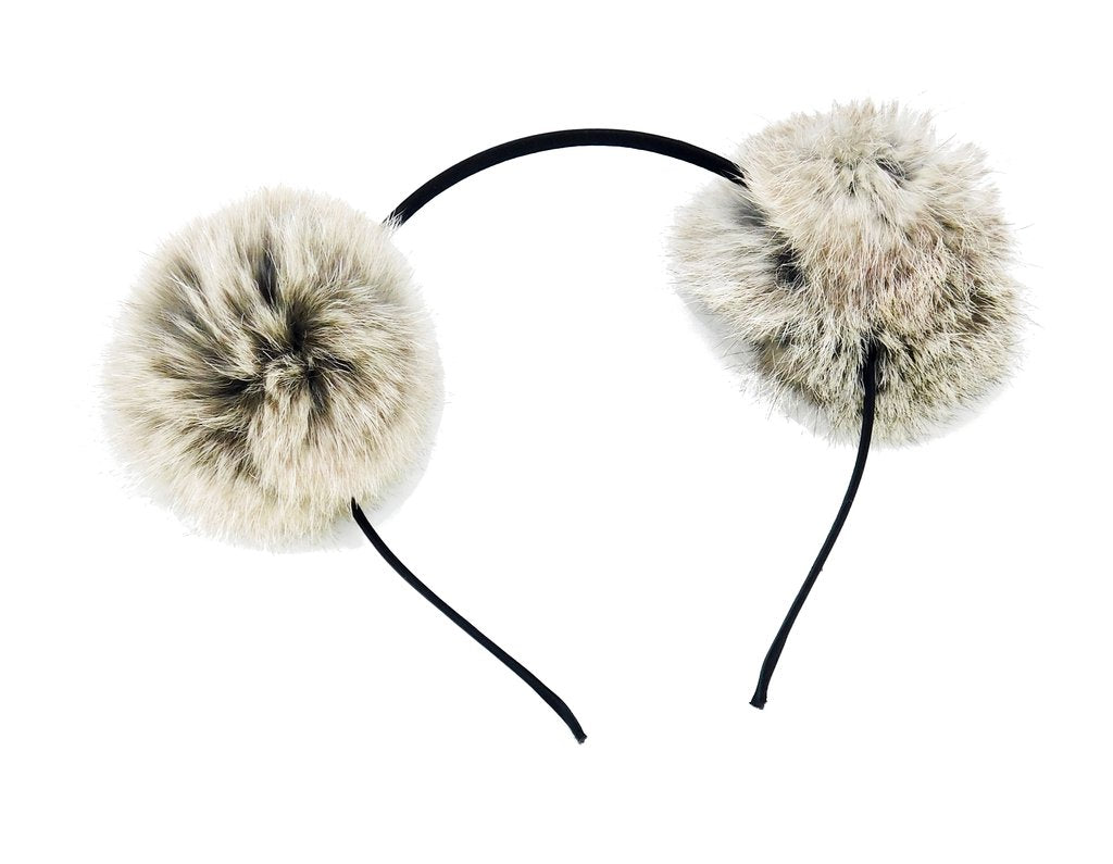 Pom Pom Headband Ears - paulamariecollection