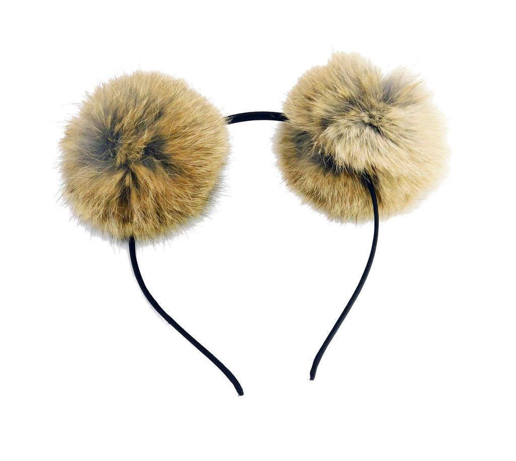 Pom Pom Headband Ears - paulamariecollection