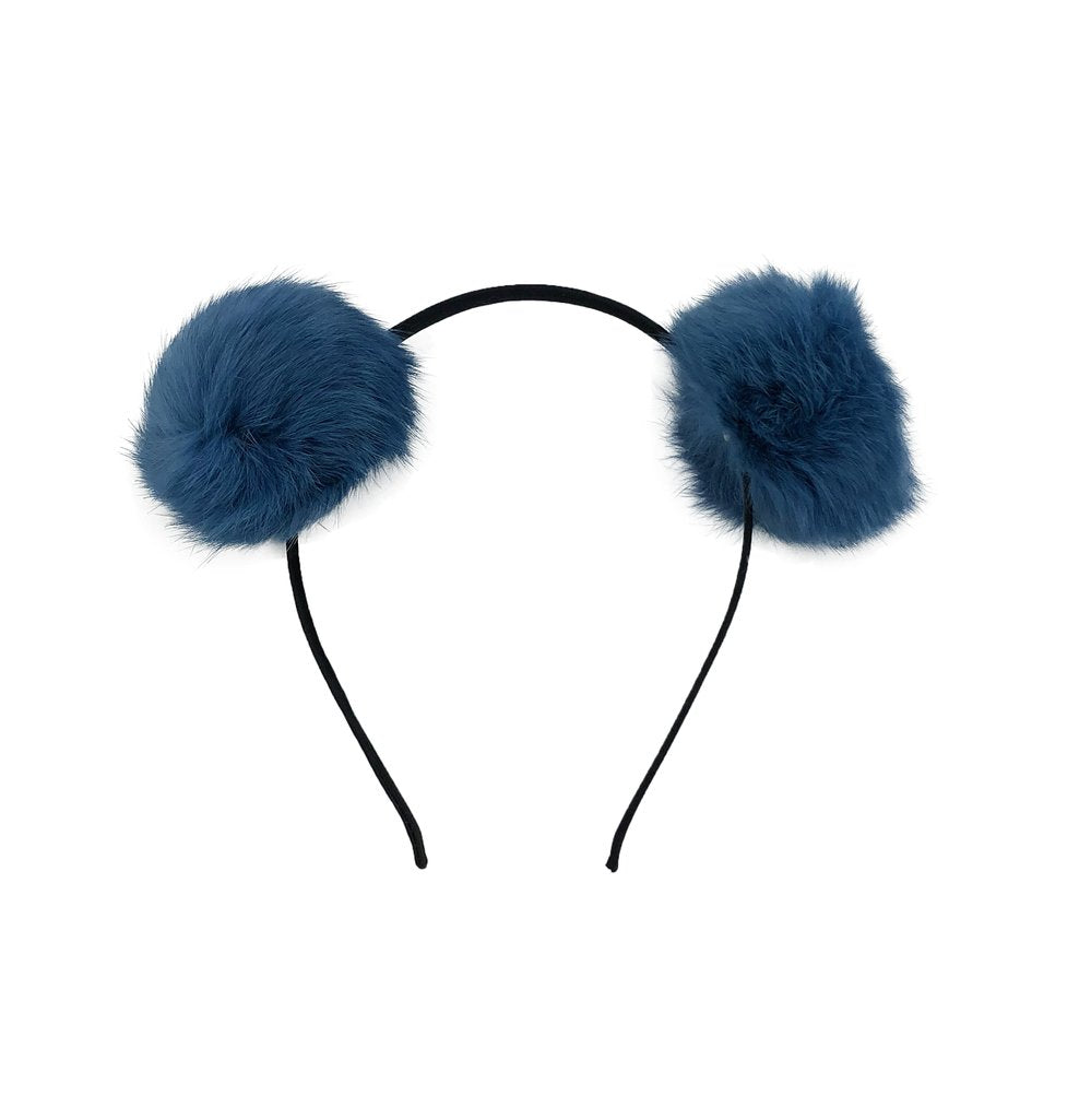 Pom Pom Headband Ears - paulamariecollection