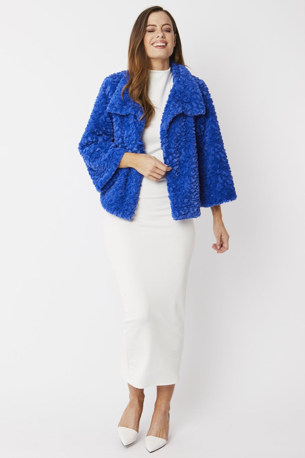 Faux Fur Teddy Jacket - paulamariecollection