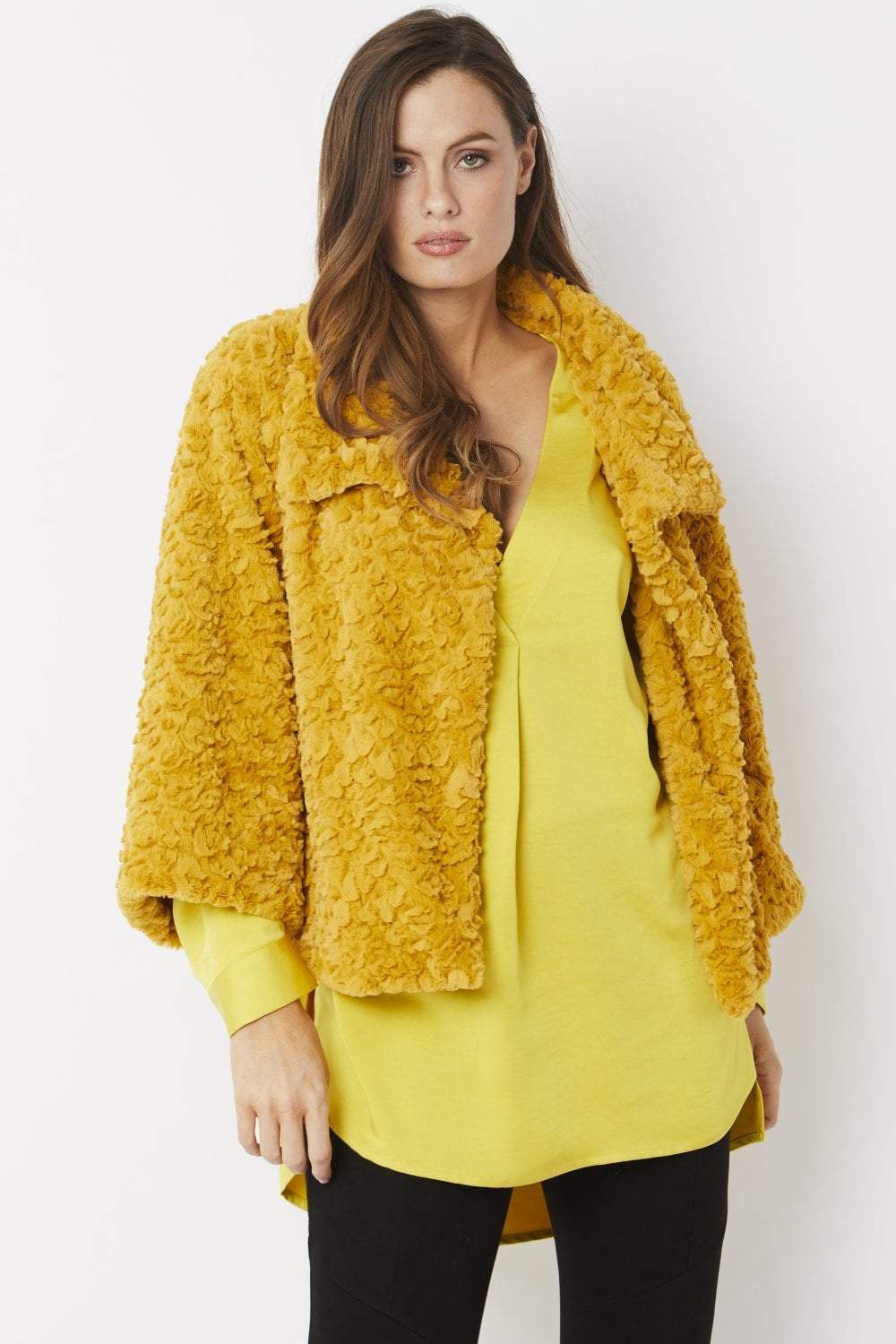 Faux Fur Teddy Jacket - paulamariecollection