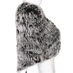 Rex Rabbit Fur Shawl - paulamariecollection