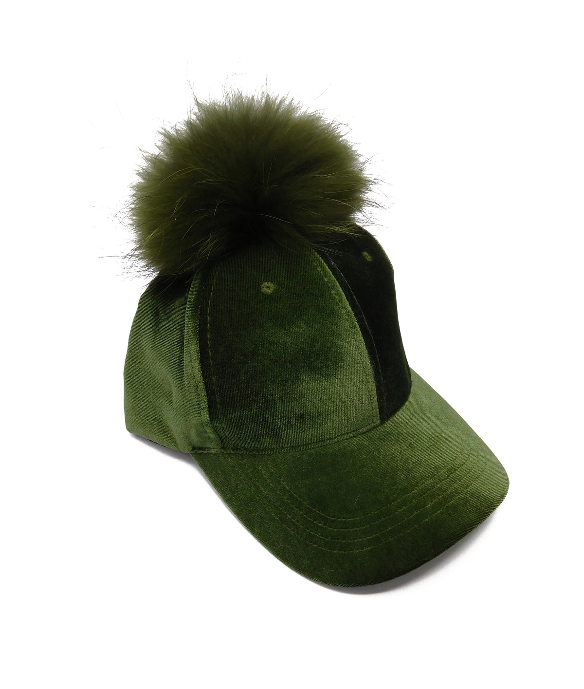 Velvet Caps with Removable Pom Poms - paulamariecollection