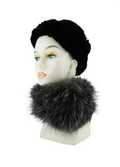Fur Winter Headband Neck Warmer/ Scarf - paulamariecollection