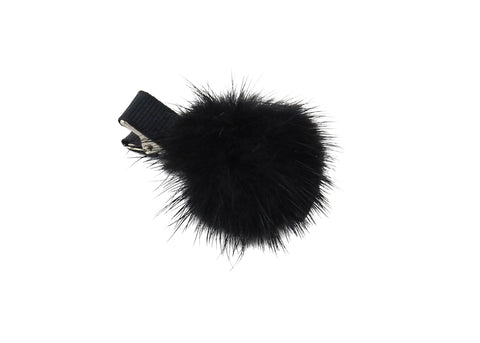 Mink Fur Hair Clip - paulamariecollection