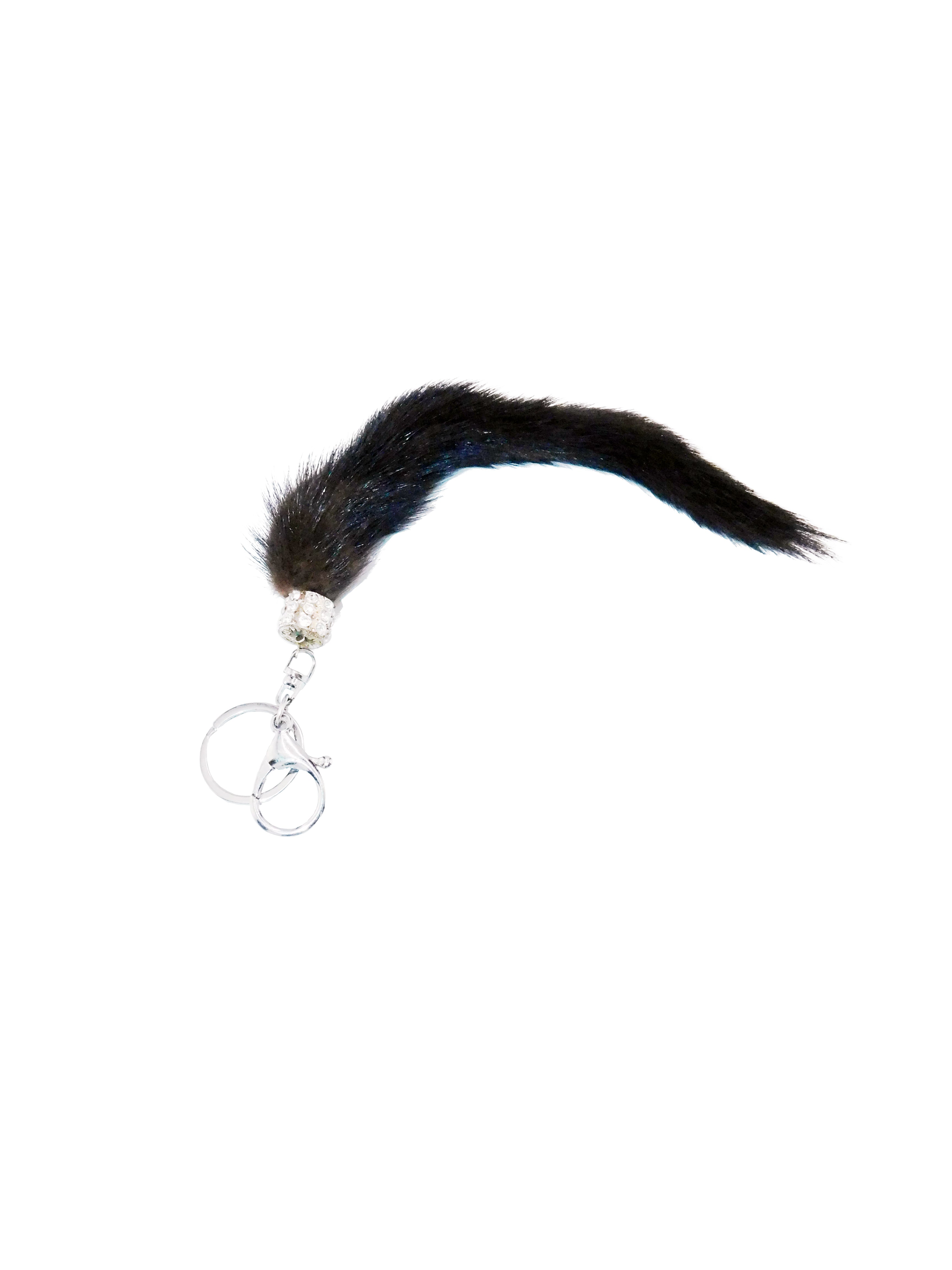 Mink Tail Keychain - paulamariecollection