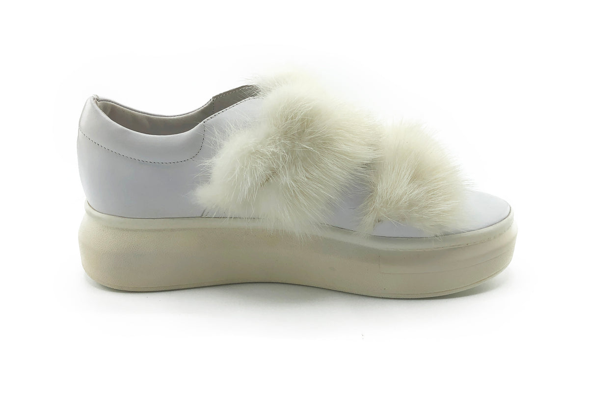 Mink Fur Strap Sandal - paulamariecollection