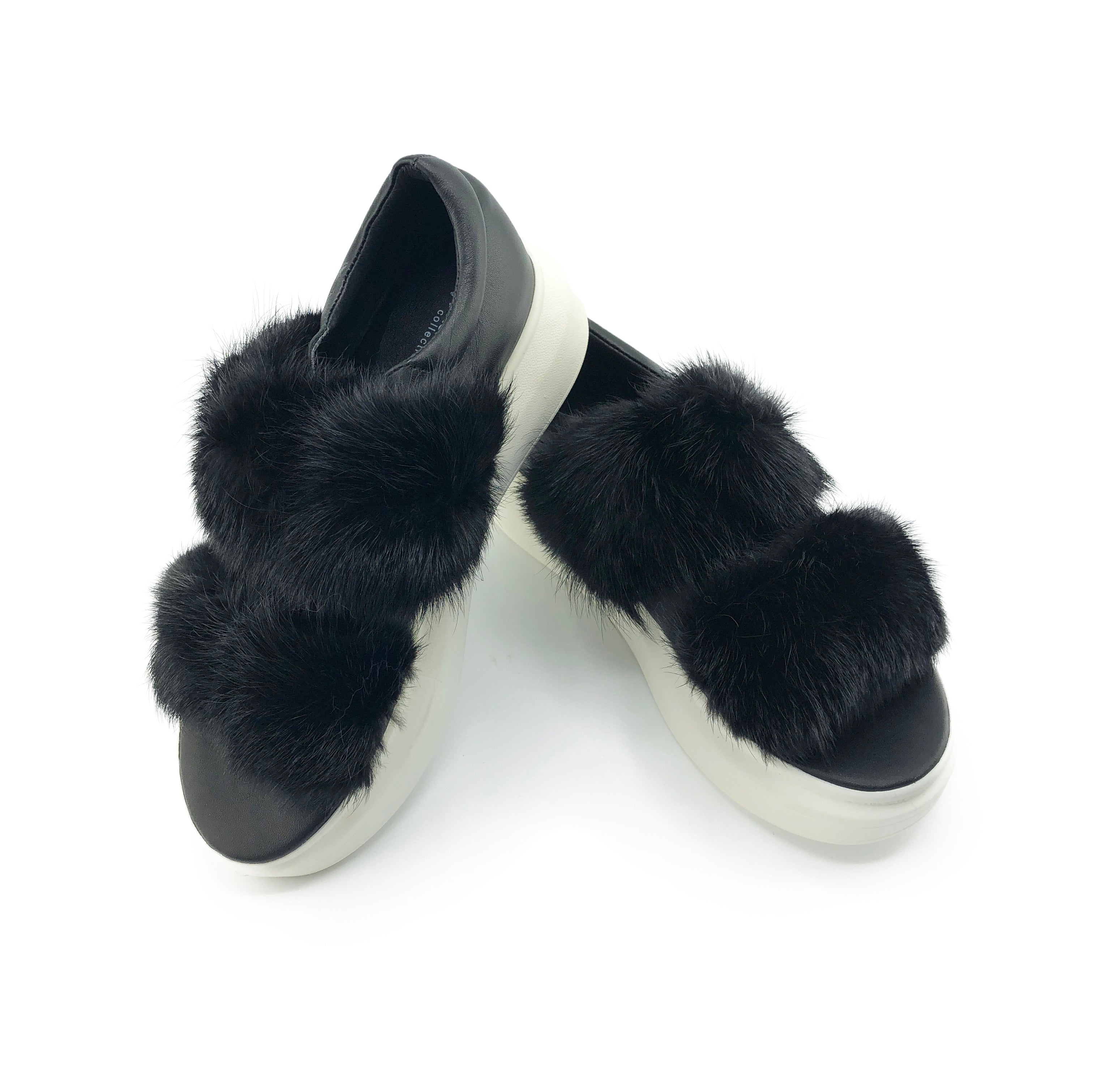 Mink Fur Strap Sandal - paulamariecollection
