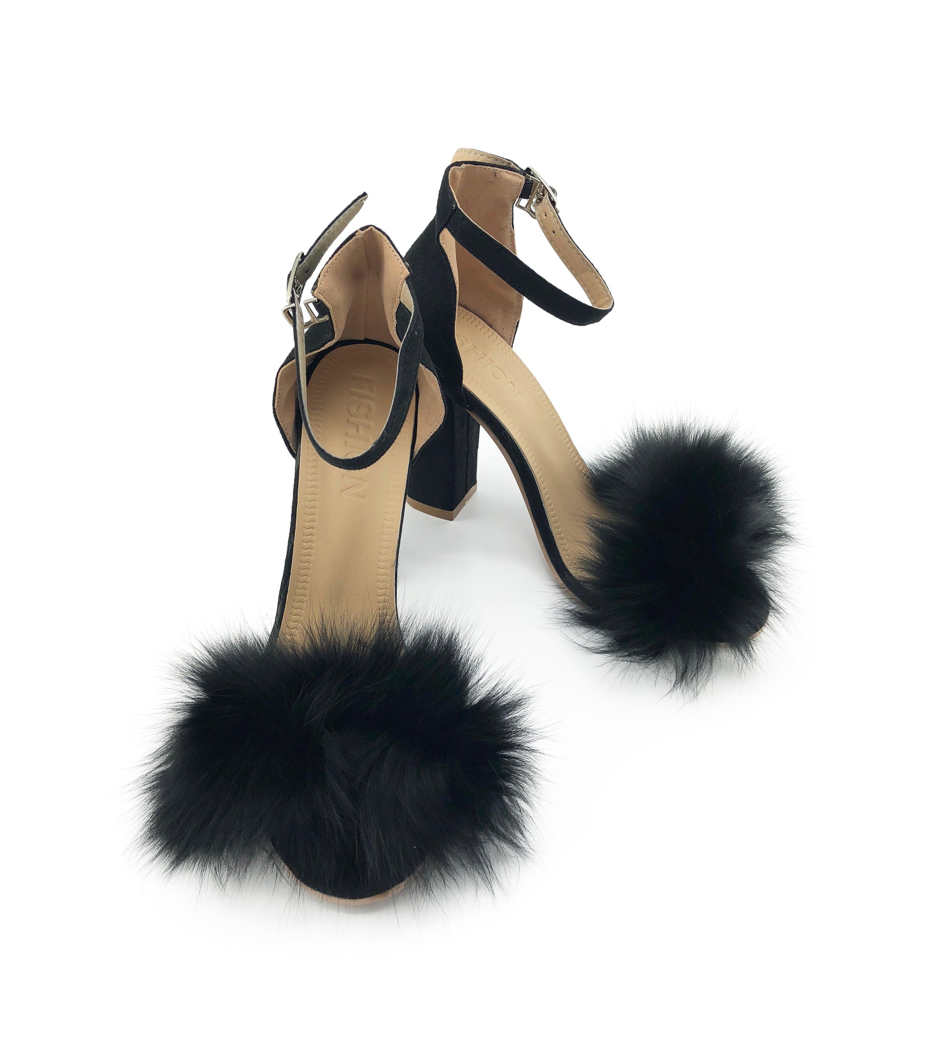 Shoppers say these £130 furry TK Maxx heels look like something