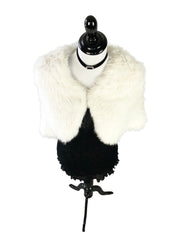 Rex Rabbit Fur Shawl - paulamariecollection