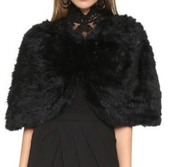 Rex Rabbit Fur Shawl - paulamariecollection