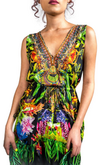 Montego High Low Ruffle Dress - paulamariecollection