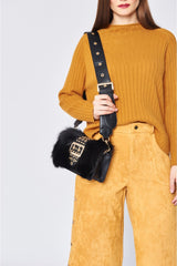 Fox Fur and Real Leather Bag - paulamariecollection