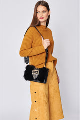 Fox Fur and Real Leather Bag - paulamariecollection