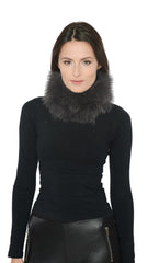 Fur Winter Headband Neck Warmer/ Scarf - paulamariecollection